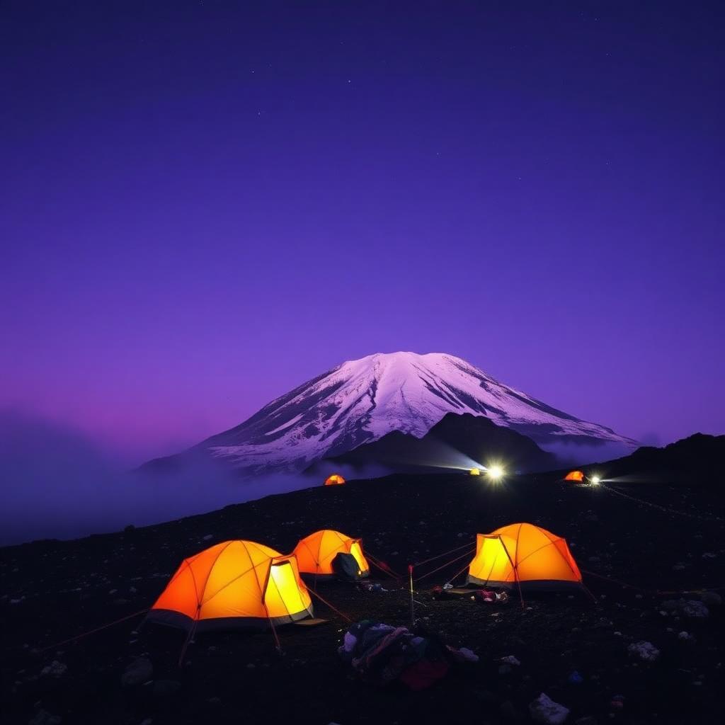 8 Days Lemosho Route — day 6
