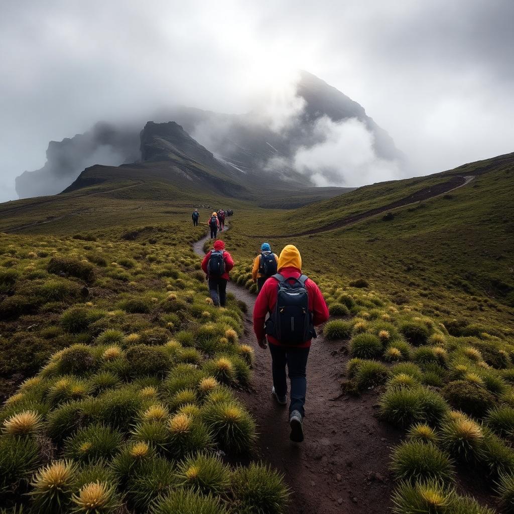 7 Days Machame Route — day 1